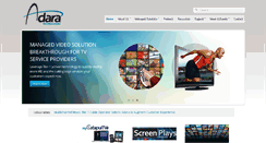 Desktop Screenshot of adara-tech.com